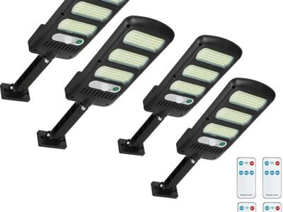 Lampe Solaire de rue avec panneau