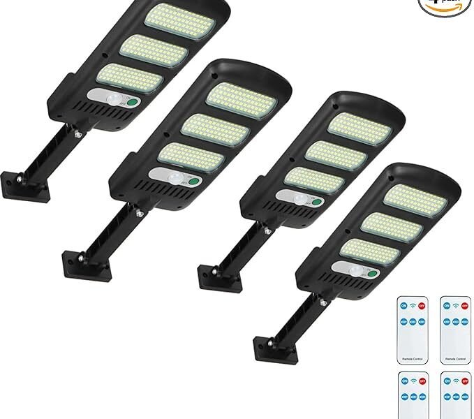 Lampe Solaire de rue avec panneau